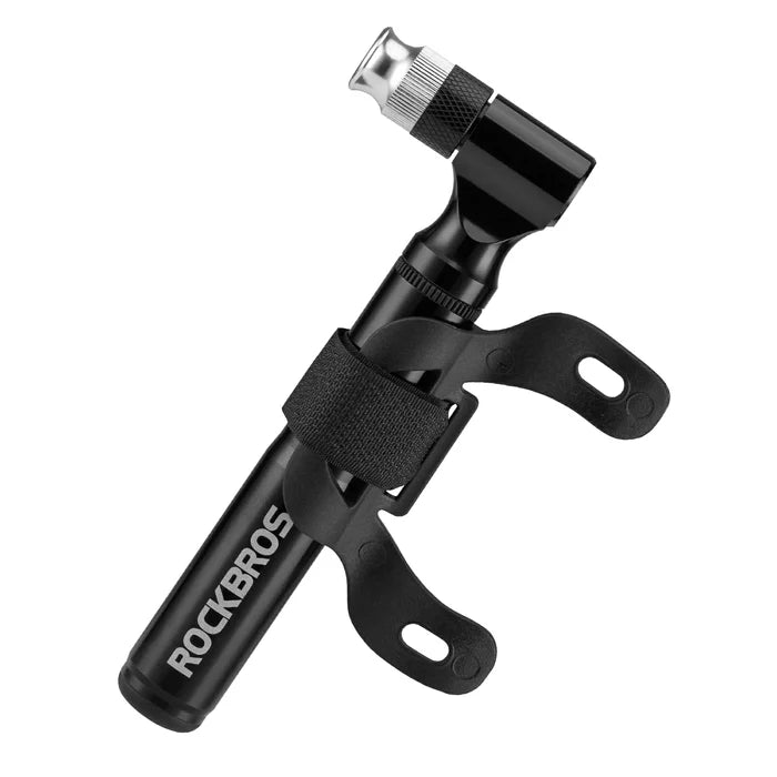 ROCKBROS mini bike pump compatible with Presta & Schrader 130PSI