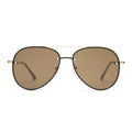 Mirzam Gold Uni-Sex Aviator Sunglasses | Aire