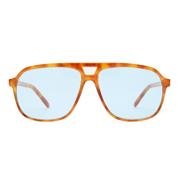 Monoceros Vintage Tort Uni-Sex Aviator Sunglasses | Aire
