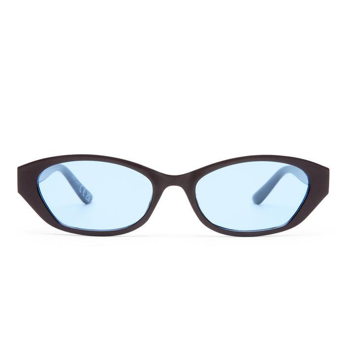 Moonstone Chocolate Female Oval Sunglasses | Aire