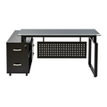 MUEBLE  STARKEN GLASS TOP 16M ESPRESSO