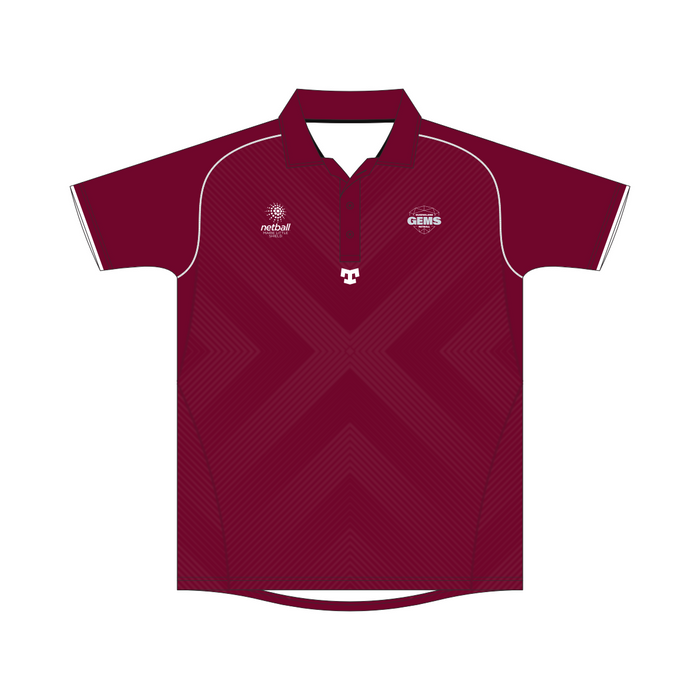 Netball QLD Gems supporter polo