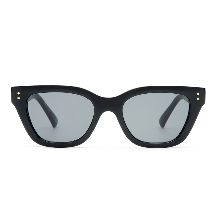 Nightglow Black Female Cat-Eye Sunglasses | Aire