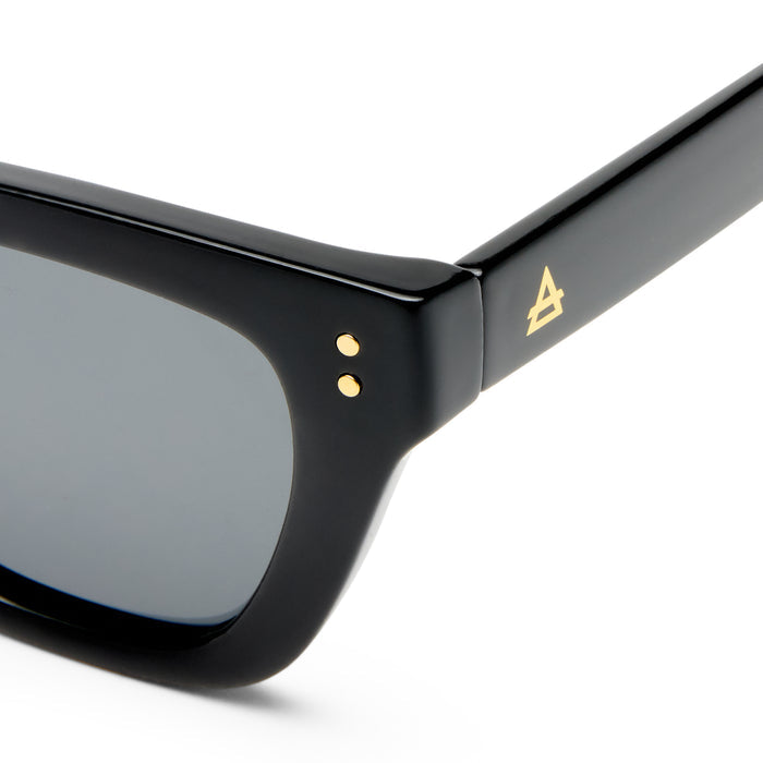 Nightglow Black Female Cat-Eye Sunglasses | Aire