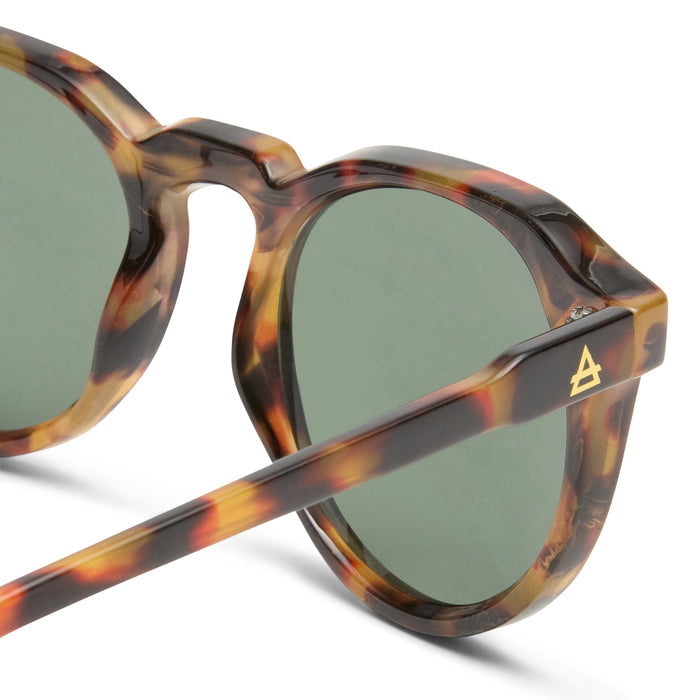 Nucleus Dark Tort Uni-Sex Round Sunglasses | Aire