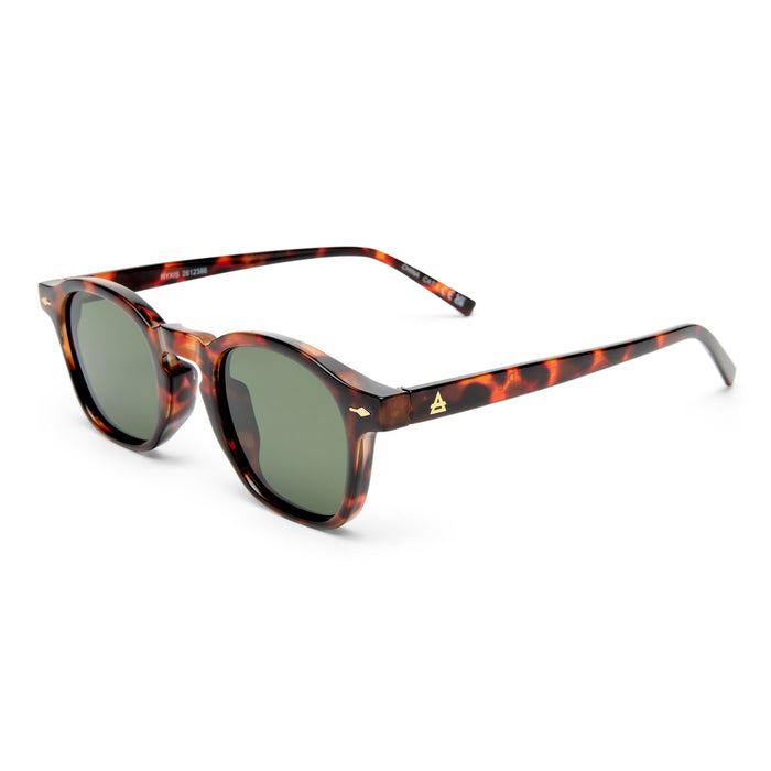 Nyxis Dark Tort Uni-Sex Round Sunglasses | Aire