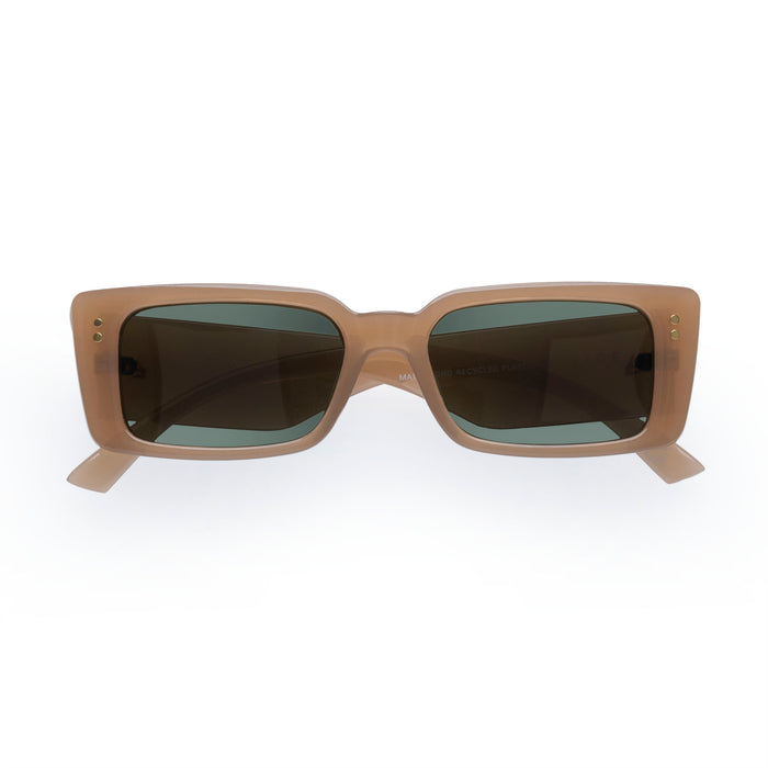 Orion Fawn Uni-Sex Rectangle Sunglasses | Aire