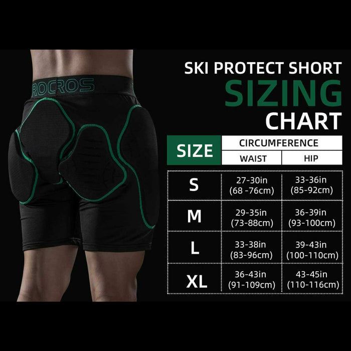 Padded Pants with Impact Protection and Shock Resistance - ROCKBROS-UK