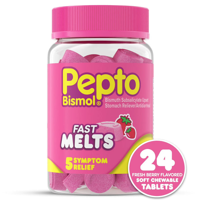 Pepto-Bismol blist 24 tabs.