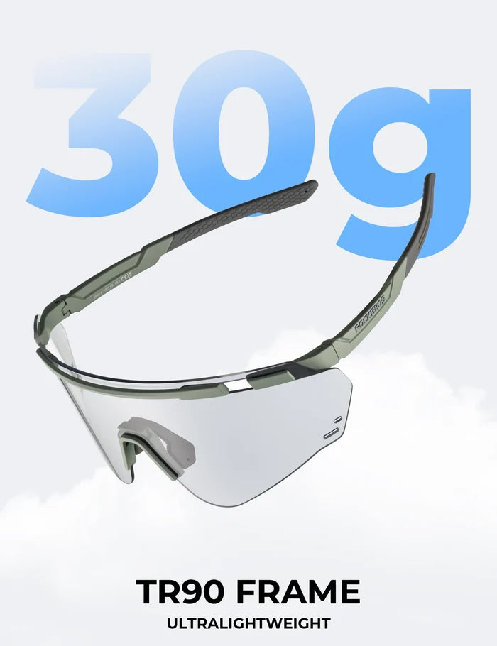 Photochromic Cycling Glasses with UV400 Protection