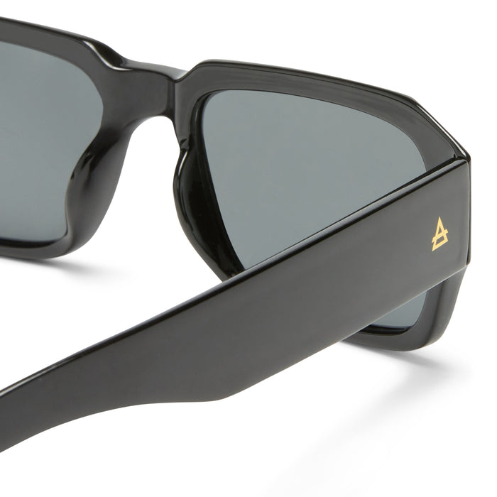 Pluto Black Uni-Sex Rectangle Sunglasses | Aire