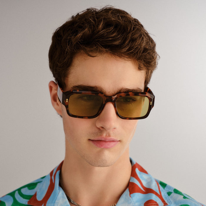 Pluto Syrup Tort Uni-Sex Rectangle Sunglasses | Aire