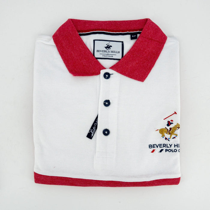 Poloshirt Beverly Hills Mangas Cortas Combinado P/ Caballeros by Beverly Hills