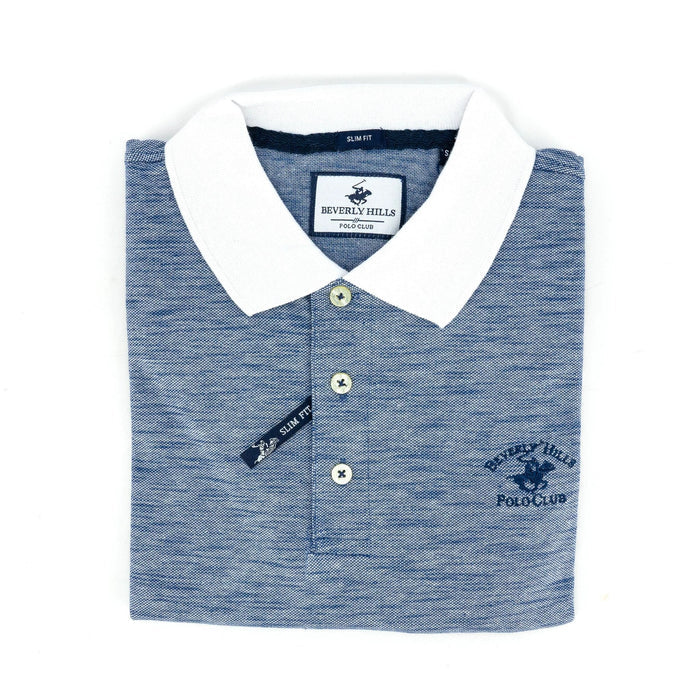 Poloshirt Beverly Hills Mangas Cortas Liso P/ Caballeros by Beverly Hills