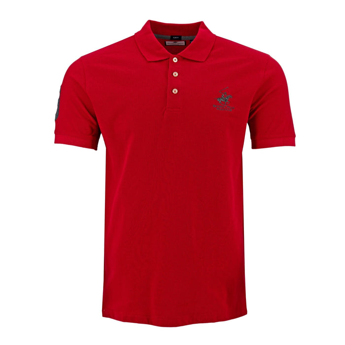 Poloshirt Beverly Hills Mangas Cortas Liso Para Caballeros by Beverly Hills