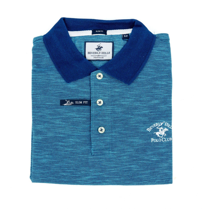 Poloshirt Beverly Hills Mangas Cortas Liso P/ Caballeros by Beverly Hills
