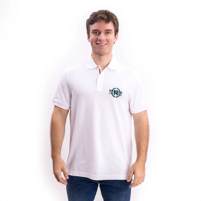 Poloshirt Nautica Mangas Cortas Liso Para Caballeros by Nautica