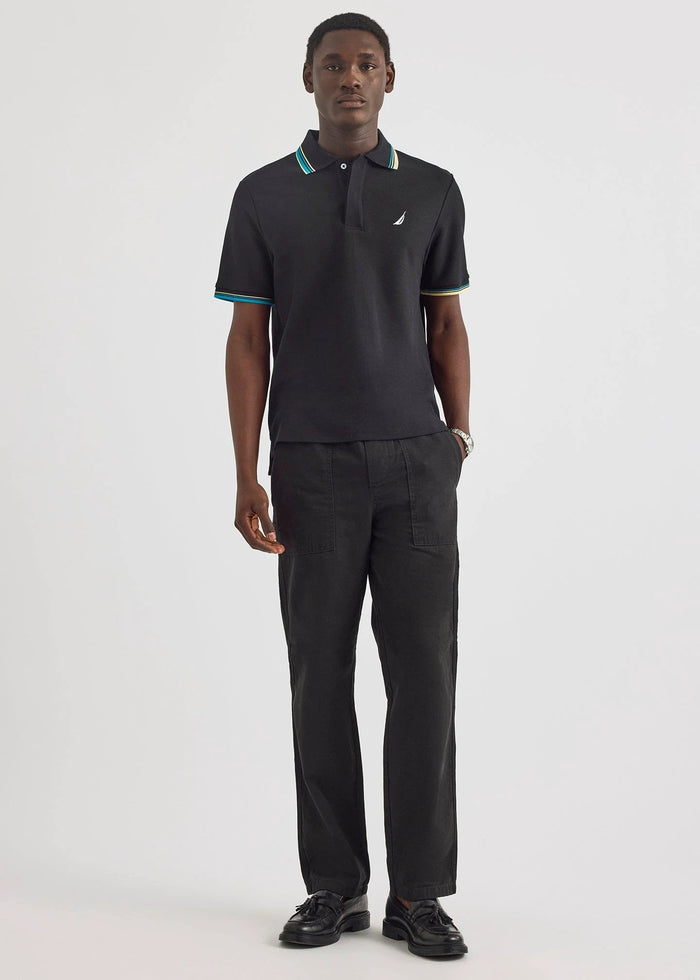 Poloshirt Nautica Mangas Cortas Liso Para Caballeros by Nautica