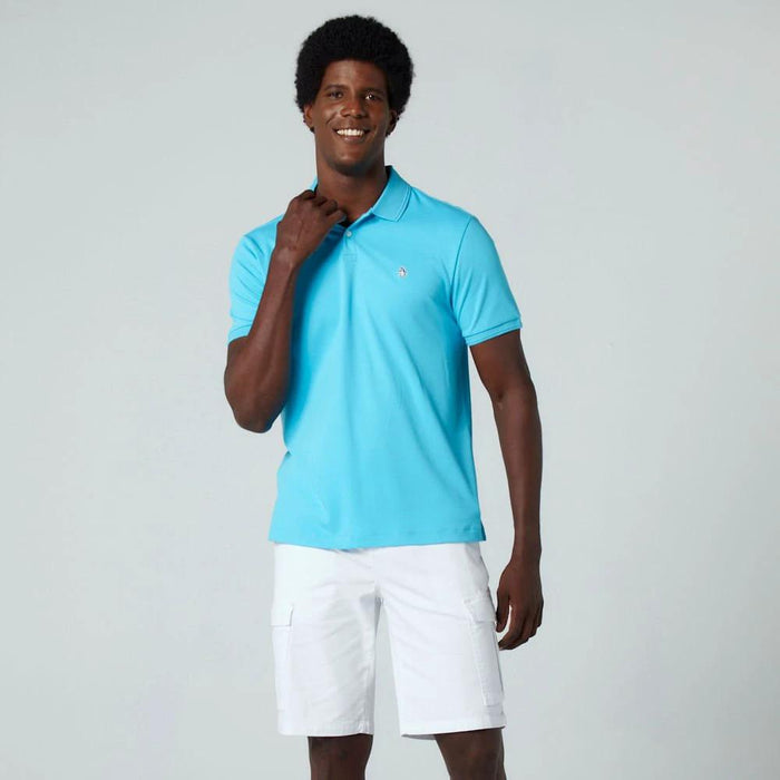 Poloshirt Penguin Mangas Cortas Liso Para Caballeros by Penguin