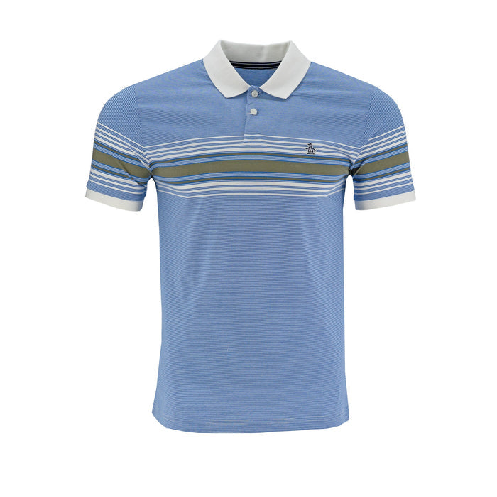 Poloshirt Penguin Mangas Cortas Rayas Para Caballeros by Penguin