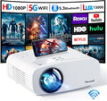 Proyector Pericat WiFi y Bluetooth  4K Compatible – Cine en Casa Full HD 1080P