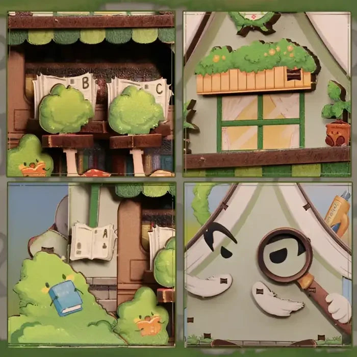Puzzle 3D Bois Bookshop