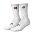 QTF Crew Socks - White