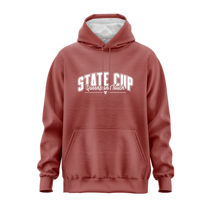 QTF State Cup Hoodie - Cardinal