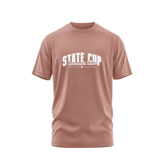 QTF State Cup Supporter Tee - Cardinal
