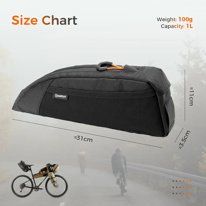 Bikepacking Frame Bag Top Tube Bag For Gravel Bike