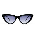 Realm Shiny Black Female Cat-Eye Sunglasses | Aire
