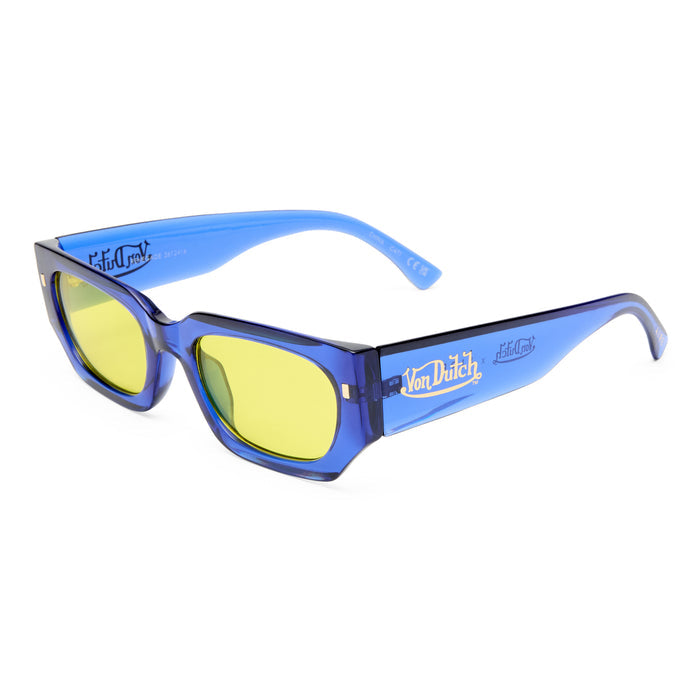 Renegade Cobalt Blue Uni-Sex Rectangle Sunglasses | Aire