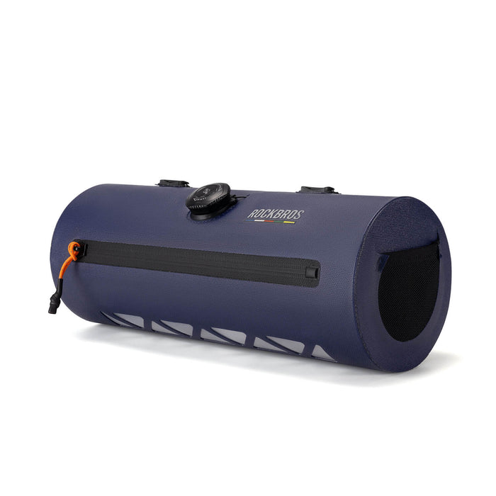 ROCKBROS Road-to-Sky handlebar bag AS-143, 100% waterproof design ideal for cycling in all weather conditions. #Color_Blue