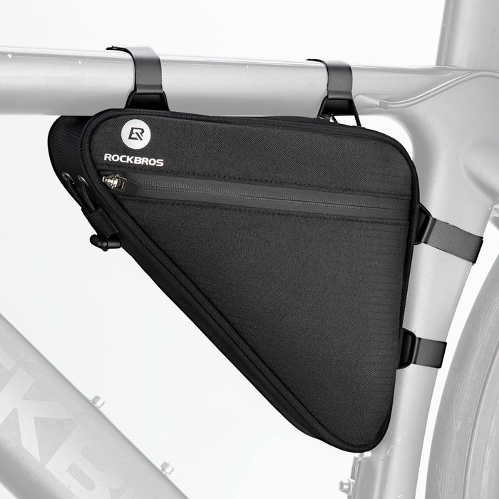 ROCKBROS Bicycle Frame Bag Waterproof Bike Triangle Frame Bag 1.5L