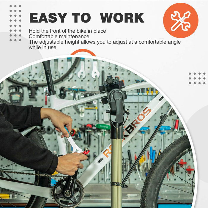 ROCKBROS Bicycle Repair Stand, Adjustable Holder for MTB, E-Bike & Racing Bikes - ROCKBROS-UK