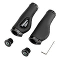 ROCKBROS Bike Handle Grips Ergonomics Design Soft Gel Lock-On Grips #Color_Black