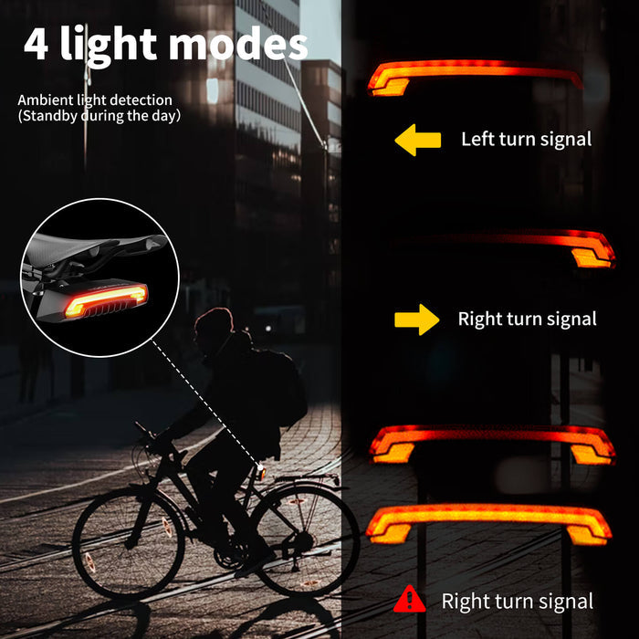 ROCKBROS Bike Laser Rear Light - ROCKBROS-UK