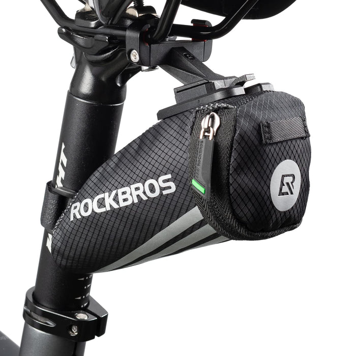 ROCKBROS Bike Mini Saddle Bag Quick Release Under Seat Pouch #Style_Bracket Version