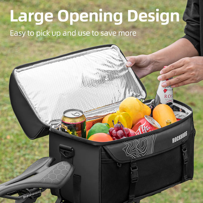 ROCKBROS Waterproof Insulated Saddle Bag – Adventure-Ready Storage for Cyclists
