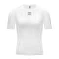 rockbros men's mesh cycling jersey with short sleeves, breathable and quick-drying design for warm weather rides