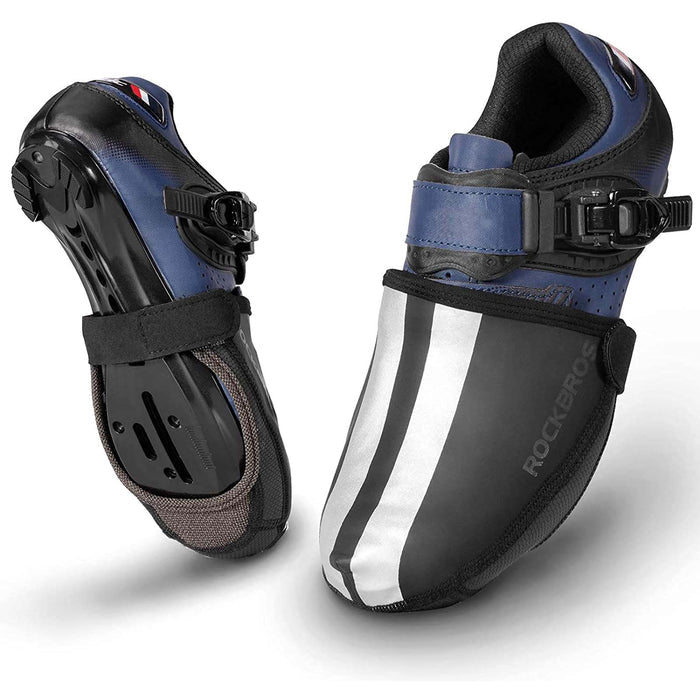 ROCKBROS Cycling Shoe Covers Thermal Warmers Waterproof Bike Overshoe