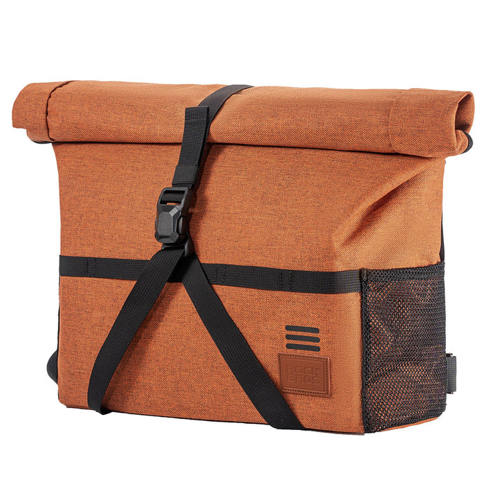 ROCKBROS Folding Bike Handlebar Bag Backpack - H48 | Ultimate Versatile Storage Solution!​ #Color_Orange