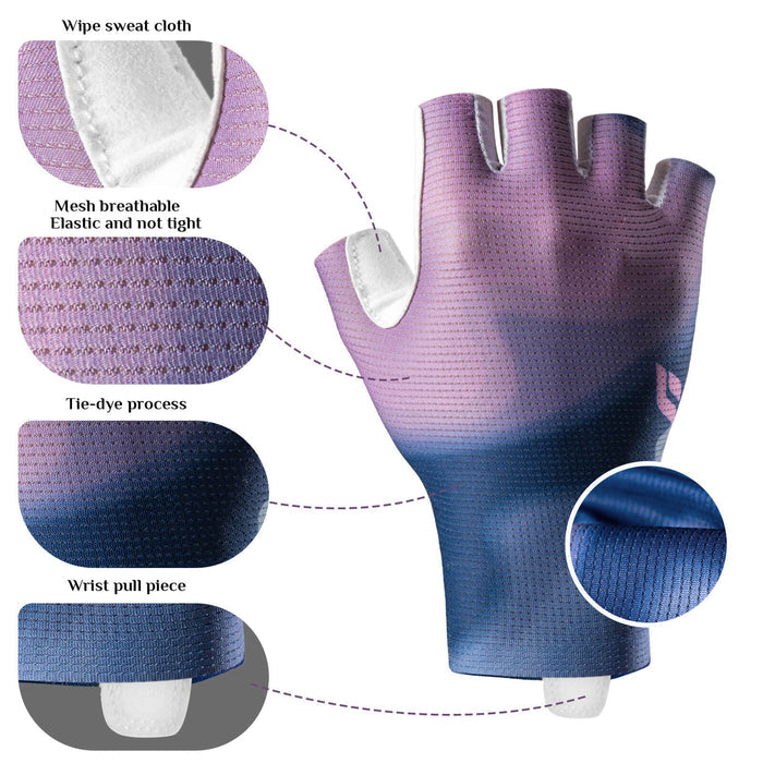 ROCKBROS Women's Half-Finger Cycling Gloves – Ride Comfortably, Grip Confidently!