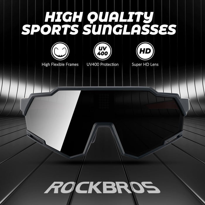 ROCKBROS Intelligent Cycling Glasses Sunglasses Photochromic + Polarized