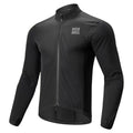 ROCKBROS Long-Sleeve Cycling Windbreaker Jacket – Ultimate Weather Protection!​ #Color_Black