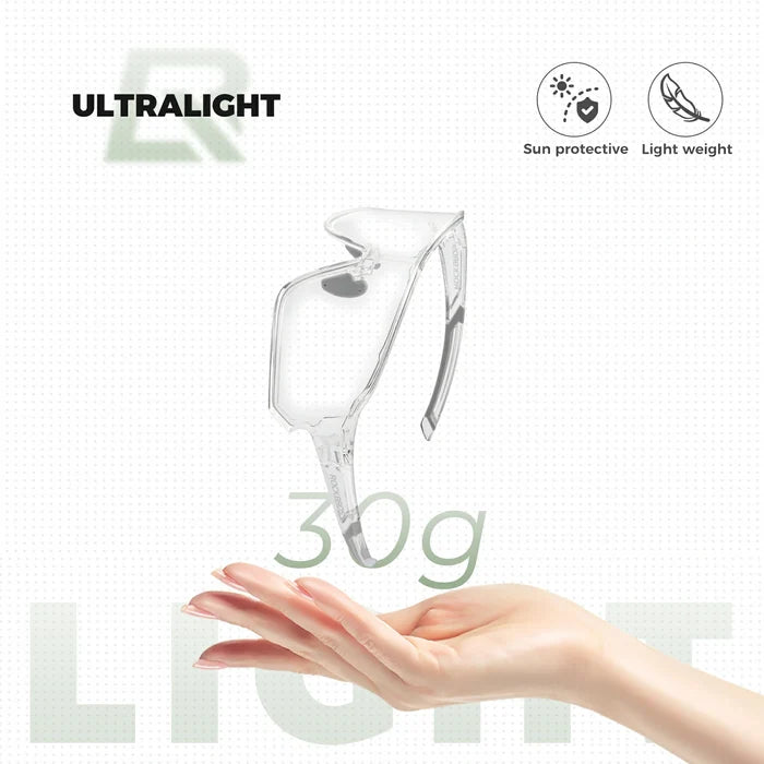 Cycling sunglasses photochromic uv400 protection for men and women#Color_Transparent
