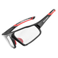 ROCKBROS Cycling Glasses UV 400 Protection Sports Photochromic Glasses #Color_Black