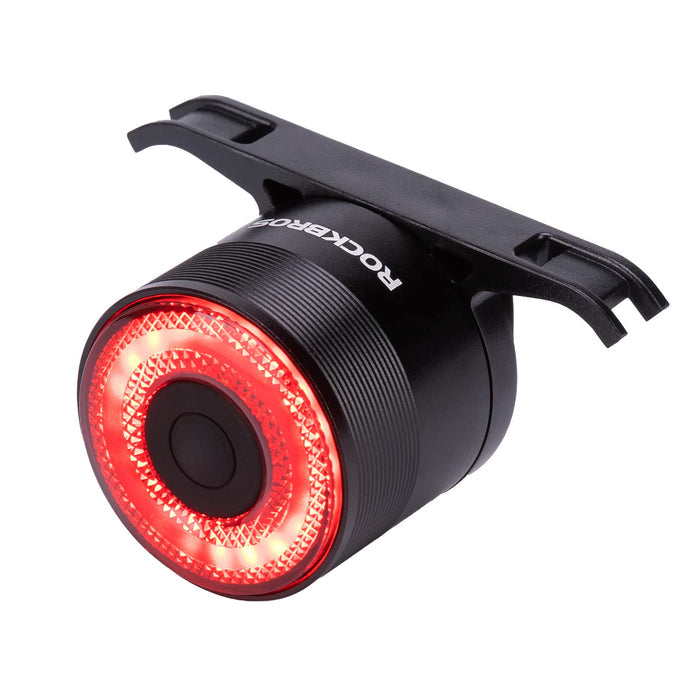 ROCKBROS Q3 Smart Bike Rear Light IPX6 Waterproof LED Brake Light USB Charging