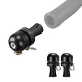 ROCKBROS Road Bike Bell Handlebar Plug – Smart, Compact & Loud! #Type_Black(2piece)