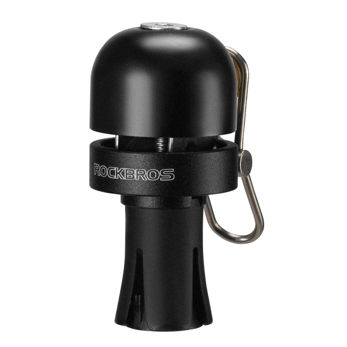 ROCKBROS Road Bike Bell Handlebar Plug – Smart, Compact & Loud! #Type_Black(1 piece)